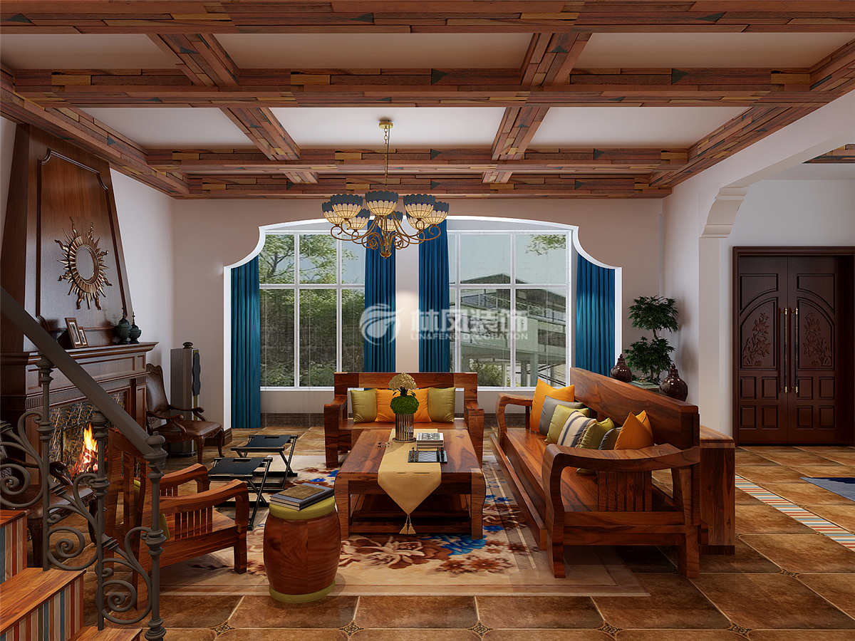 美式風格裝修效果圖 美式風格裝修效果圖