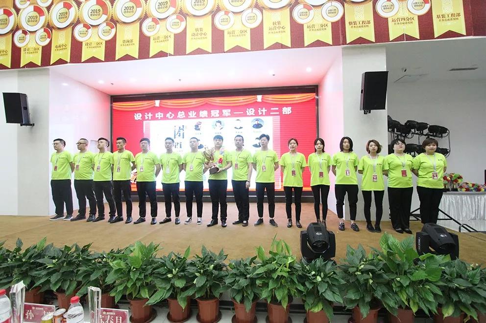 設(shè)計中心團隊總業(yè)績冠軍——設(shè)計二部