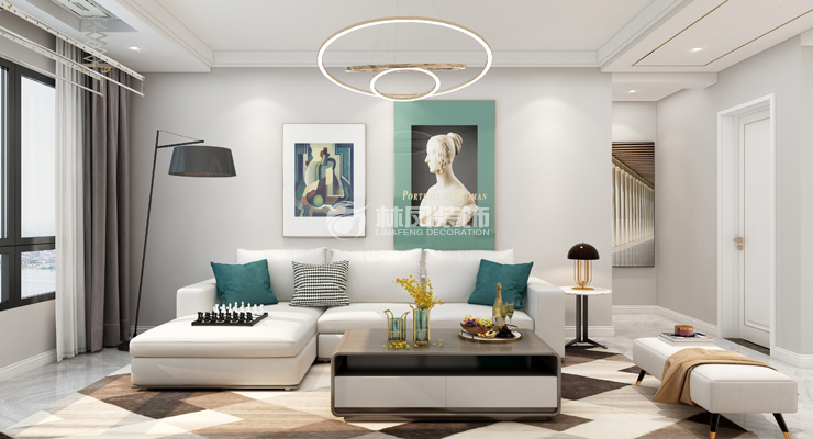 工業(yè)風(fēng)裝修風(fēng)格沙發(fā)背景墻