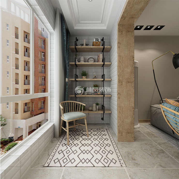 沈陽(yáng)裝修公司是這樣裝修陽(yáng)臺(tái)連客廳的！