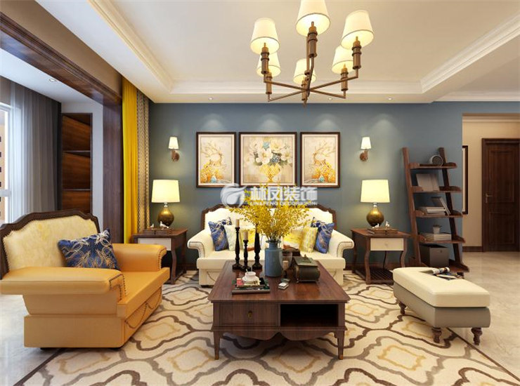 美式風格客廳裝修 美式風格客廳裝修
