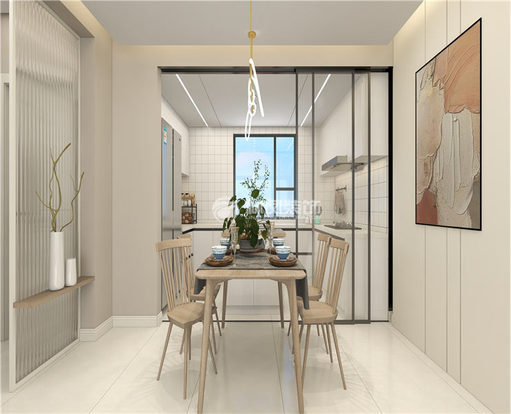 保利和光嶼湖-140平-奶油風格- 餐廳.jpg 保利和光嶼湖-140平-奶油風格- 餐廳.jpg