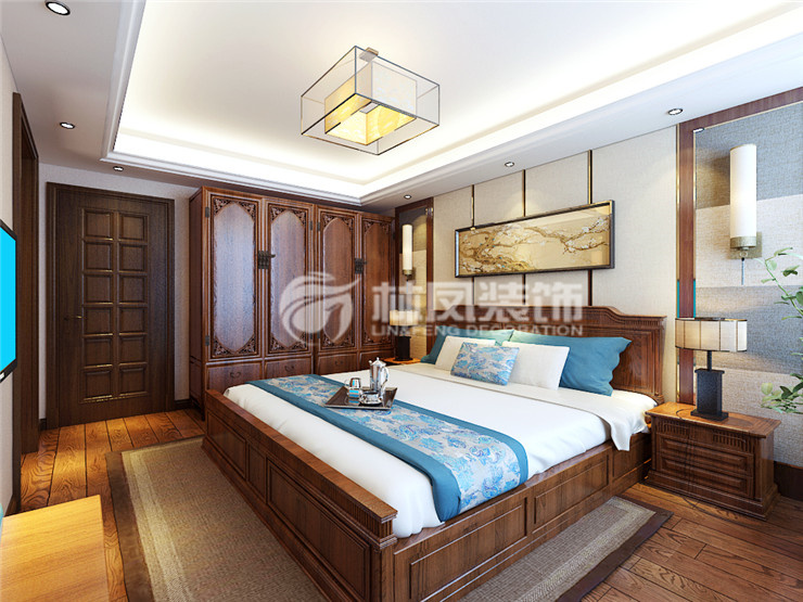 尚景新世界-242㎡-現(xiàn)代中式風格-臥室 (2).jpg