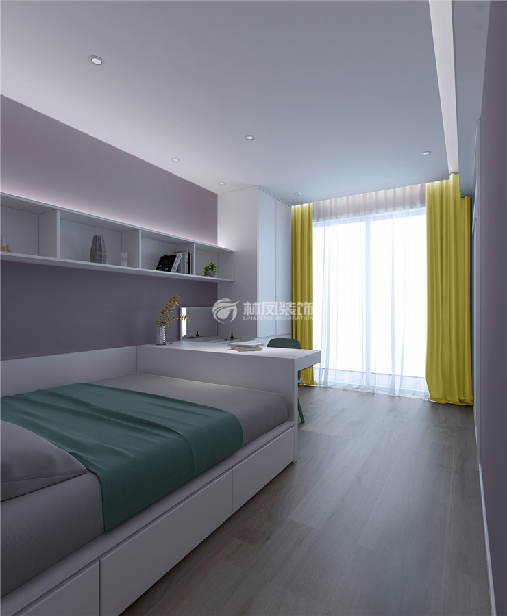 萬科城-140㎡-現(xiàn)代風格-兒童房 (3).jpg