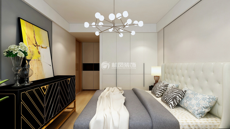 格林玫瑰灣-116平米-現(xiàn)代港式風(fēng)格-主臥室1.jpg