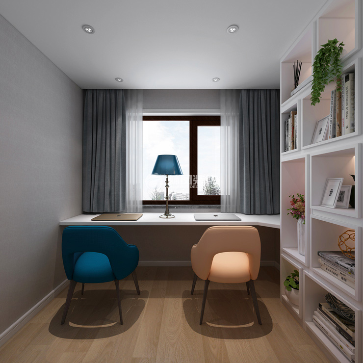華潤幸福里-98平-簡(jiǎn)美風(fēng)格-書房.jpg