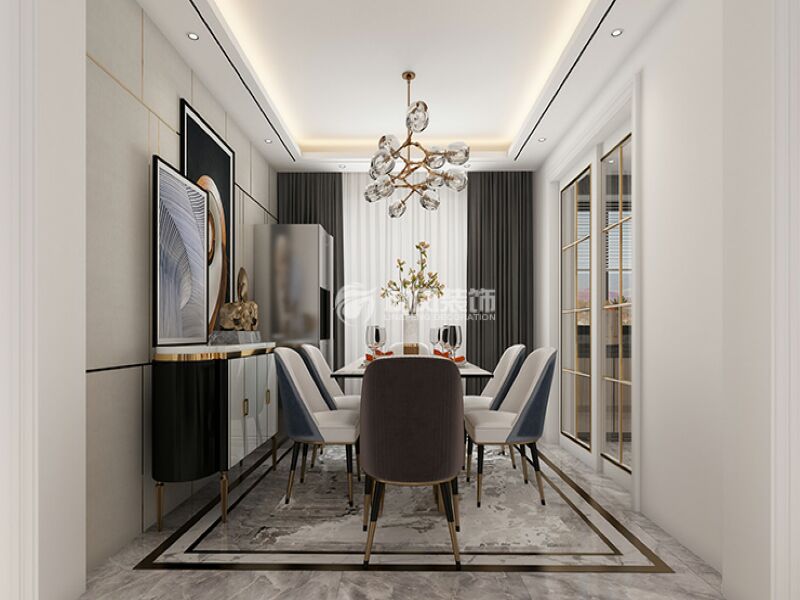 S10-韓雪-丁香水岸125平-現代輕奢風格-餐廳.jpg