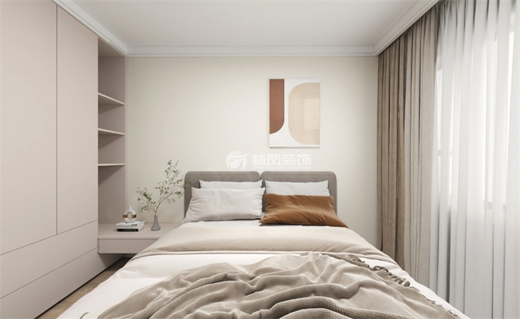 金地鐵西檀府-105平-現代風格-臥室（2）.jpg