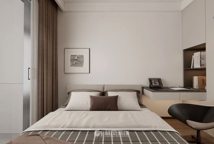 保利公園壹號 124平 現代風格 臥室3.jpg