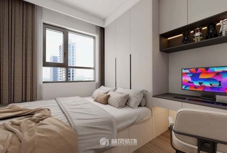 保利公園壹號 124平 現代風格 臥室2.jpg
