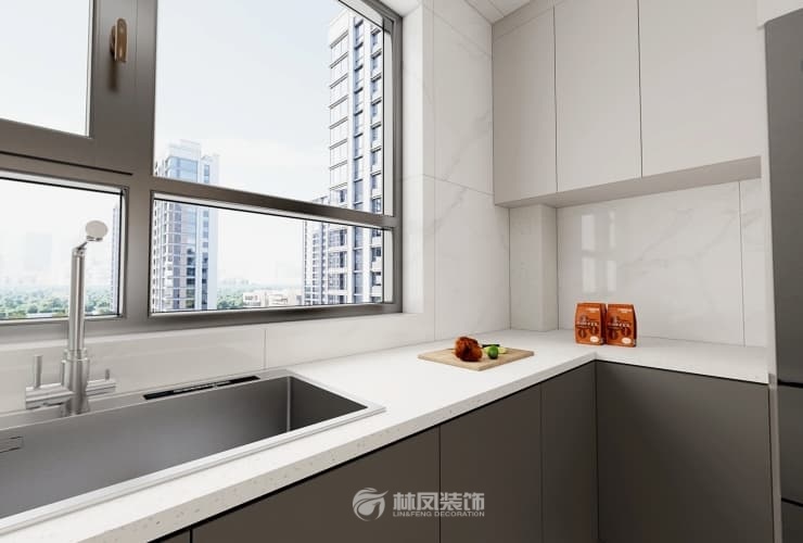 保利公園壹號124平 現代風格 廚房1.jpg