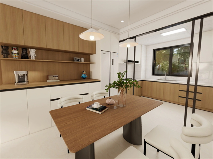 保利天匯-140平-原木風格-餐廳.jpg