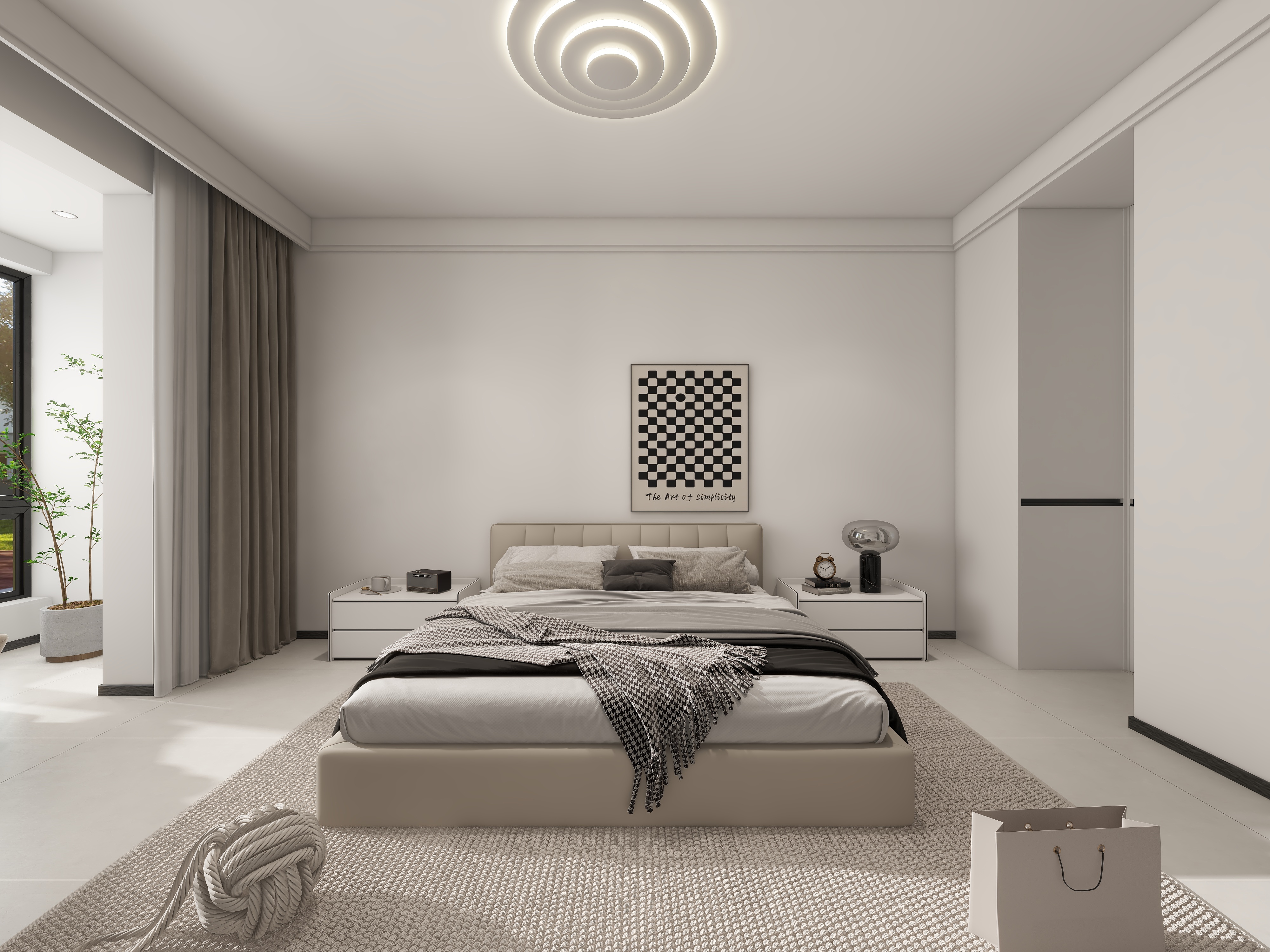 格林生活坊95㎡ 現代風格 主臥1.jpg