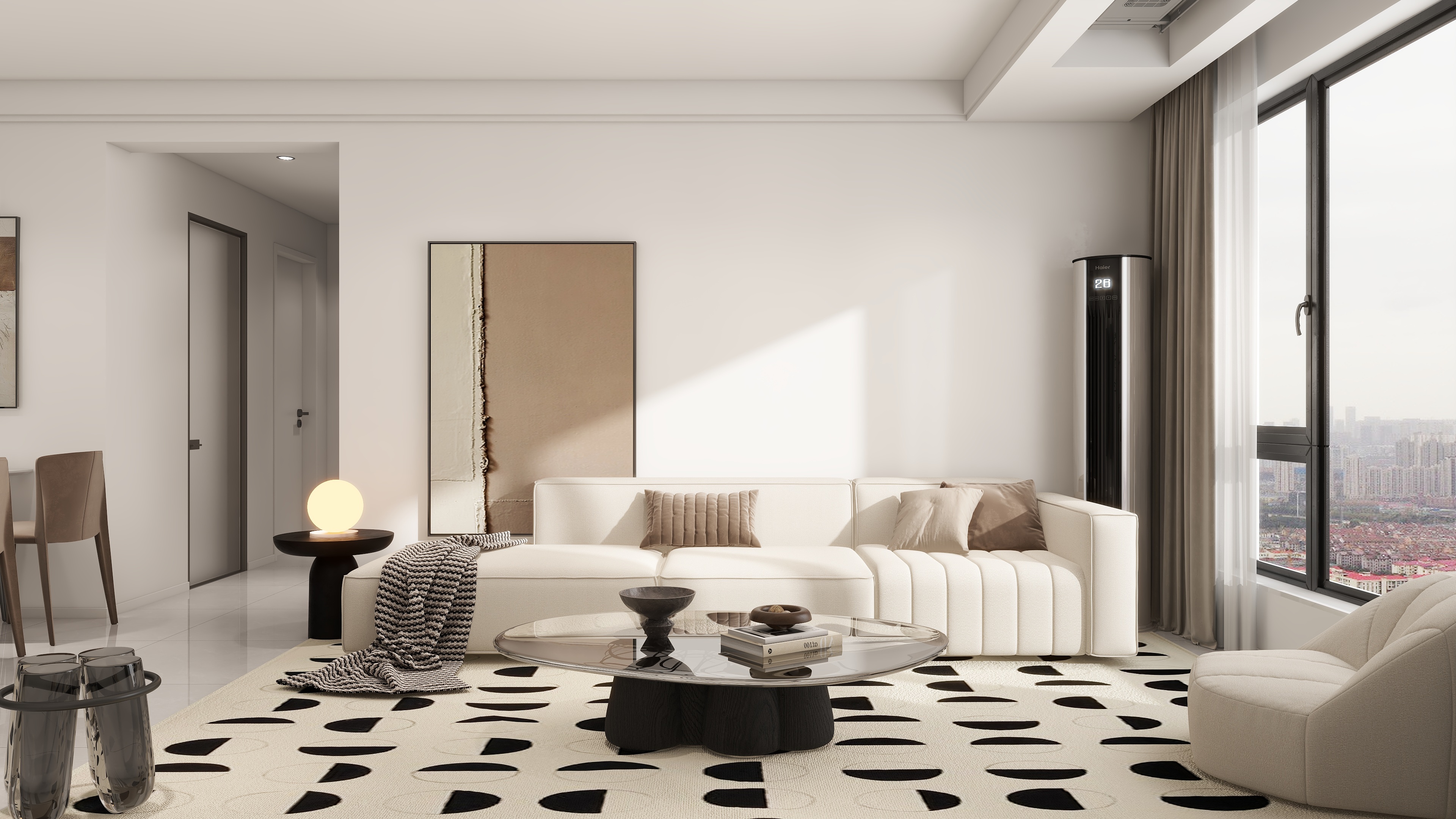 保利茉莉公館115㎡現代風格-客廳2 .jpg