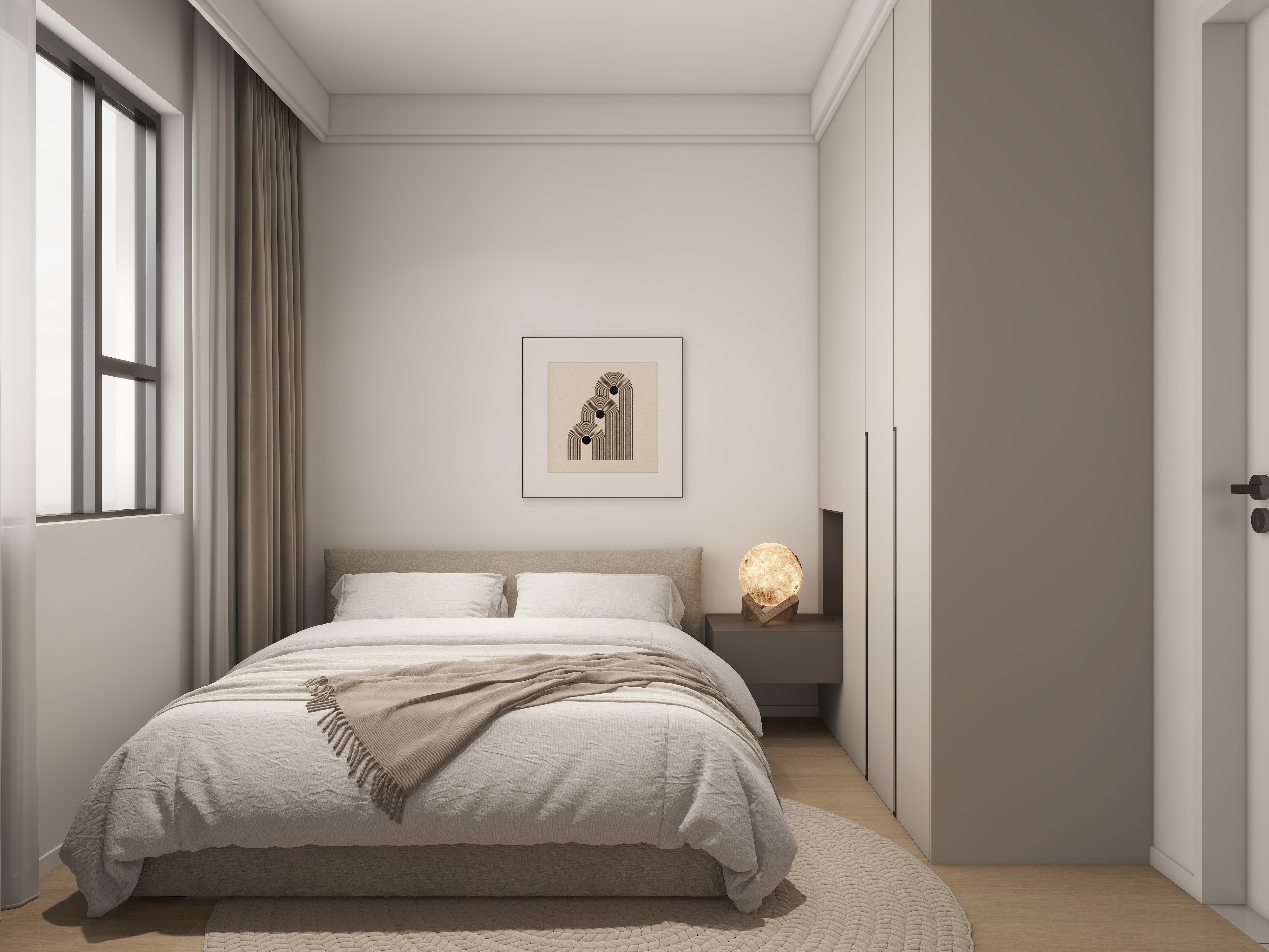 保利茉莉公館115㎡現代風格-客臥 .jpg