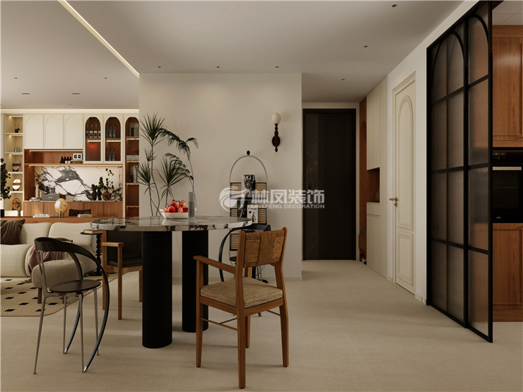 龍湖九里頤和-150平-中古風格-餐廳 (2).jpg