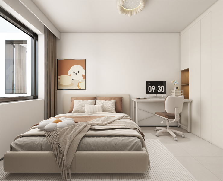 泊岸華庭-100平-現代風格-女兒房1 .jpg